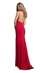 13 of 28 Jovani 63563 Red