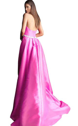 10 of 28 Jovani 63652 Fuchsia