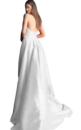 14 of 28 Jovani 63652 White