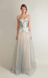 1 of 4 Beside Couture BC906 Aqua Green