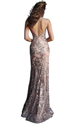 2 of 4 Jovani 63739 Nude