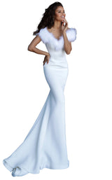 1 of 6 Jovani 63884 White