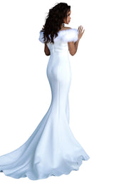 3 of 6 Jovani 63884 White