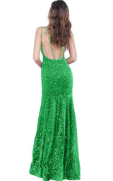 4 of 12 Jovani 63897 Emerald