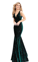 1 of 12 Jovani 63917 Emerald