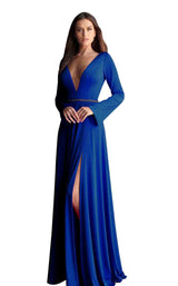 5 of 24 Jovani 63949 Navy