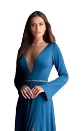 18 of 24 Jovani 63949 Peacock