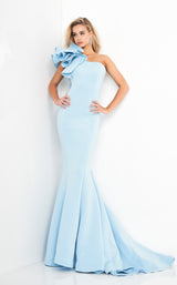 2 of 6 Jovani 63994 Light-Blue