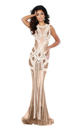 2 of 8 Jasz Couture 6400 Nude