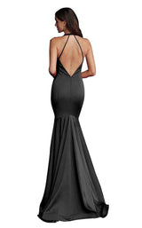 8 of 28 Jovani 64003 Black