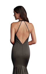 24 of 28 Jovani 64003 Charcoal