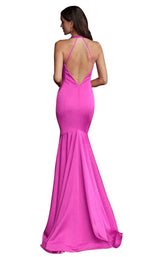 10 of 28 Jovani 64003 Fuchsia