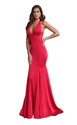 7 of 28 Jovani 64003 Red