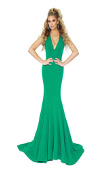 2 of 10 Jasz Couture 6418 Emerald