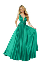 1 of 10 Jasz Couture 6421 Emerald