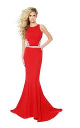 3 of 8 Jasz Couture 6424 Red