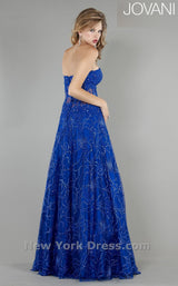 7 of 8 Jovani 14913 Royal