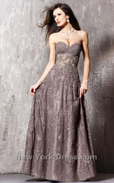 4 of 8 Jovani 14913 Mocha