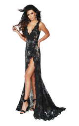 1 of 6 Jasz Couture 6427 Black