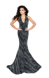 1 of 6 Jasz Couture 6428 Black/Silver