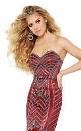 8 of 12 Jasz Couture 6429 Gunmetal