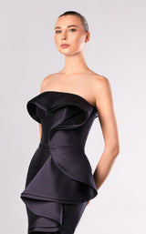 2 of 2 Edward Arsouni Couture FW643 Dress Navy