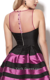 8 of 10 Mac Duggal 7525R Black/Violet