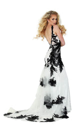 3 of 6 Jasz Couture 6450 Black/Silver