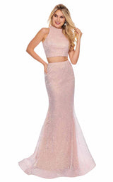 1 of 18 Rachel Allan 6450 Blush Iridescent