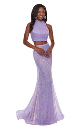 2 of 18 Rachel Allan 6450 Lilac Iridescent