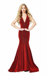 3 of 10 Jasz Couture 6453 Electric Red