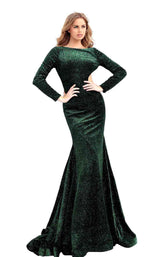 1 of 12 Jovani 64562 Black-Hunter