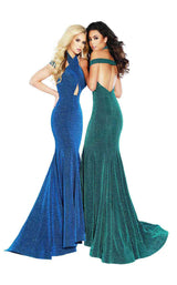 3 of 6 Jasz Couture 6456 Electric-Teal