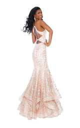 3 of 6 Jasz Couture 6457 Pink/Gold