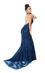 6 of 12 Jasz Couture 6464 Navy