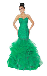 2 of 8 Jasz Couture 6471 Emerald