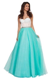 2 of 12 Rachel Allan 6471 White-Soft-Jade