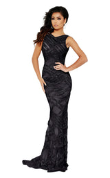 1 of 8 Jasz Couture 6472 Black/Gunmetal