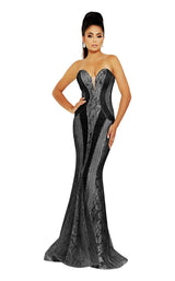 1 of 8 Jasz Couture 6478 Black