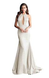 3 of 24 Jovani 64851 Ivory