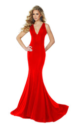 2 of 6 Jasz Couture 6491 Red