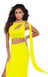 7 of 8 Jasz Couture 6494 Yellow