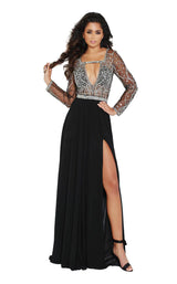 1 of 8 Jasz Couture 6495 Black