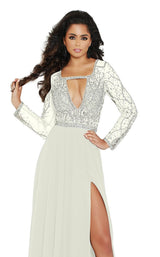 6 of 8 Jasz Couture 6495 Ivory