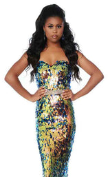 3 of 4 Jasz Couture 6500 Disco-Blue