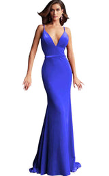 1 of 12 Jovani 65039 Blue