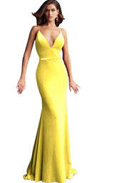 5 of 12 Jovani 65039 Yellow