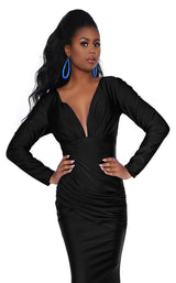 4 of 6 Jasz Couture 6504 Black