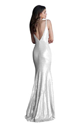 6 of 12 Jovani 65070 White