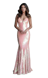 1 of 12 Jovani 65070 Coral